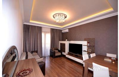 In the small center, in a newly built building on Byuzan