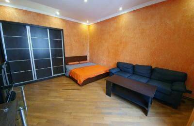 In the small center, a 1-room apartment is for rent