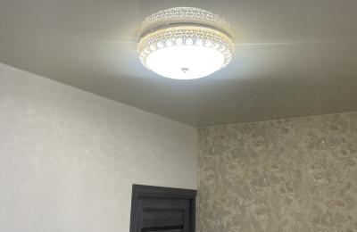 At the station a one-story private house is for sale