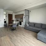 In the center, in a newly built building, a 2-room apartment is for sale